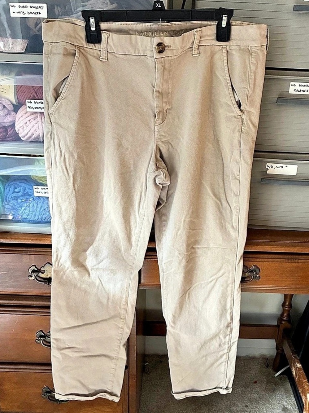 2 for $15! American Eagle Skinny Khakis - 18